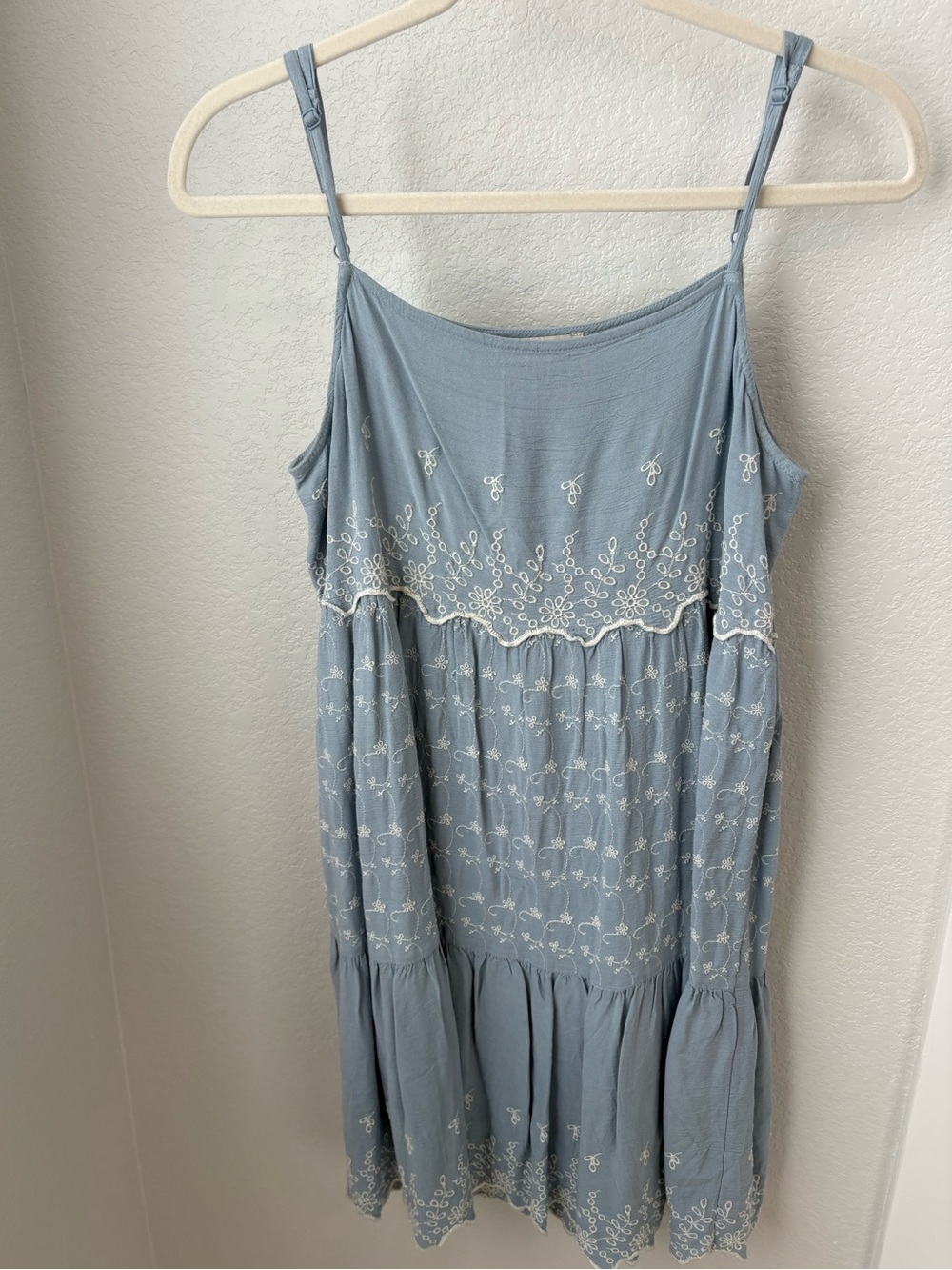 American Eagle Outfitters Light Blue Casual Top